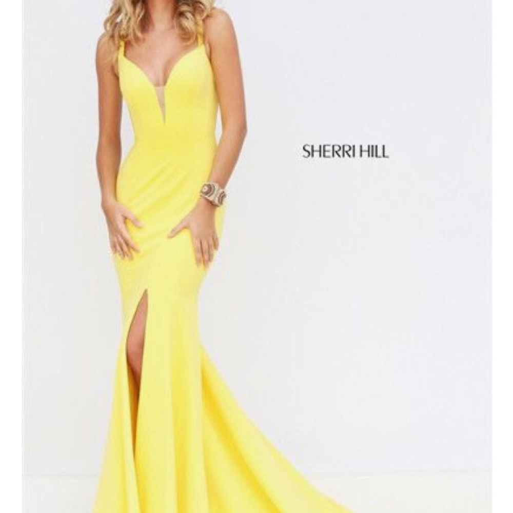 Yellow Sherri Hill